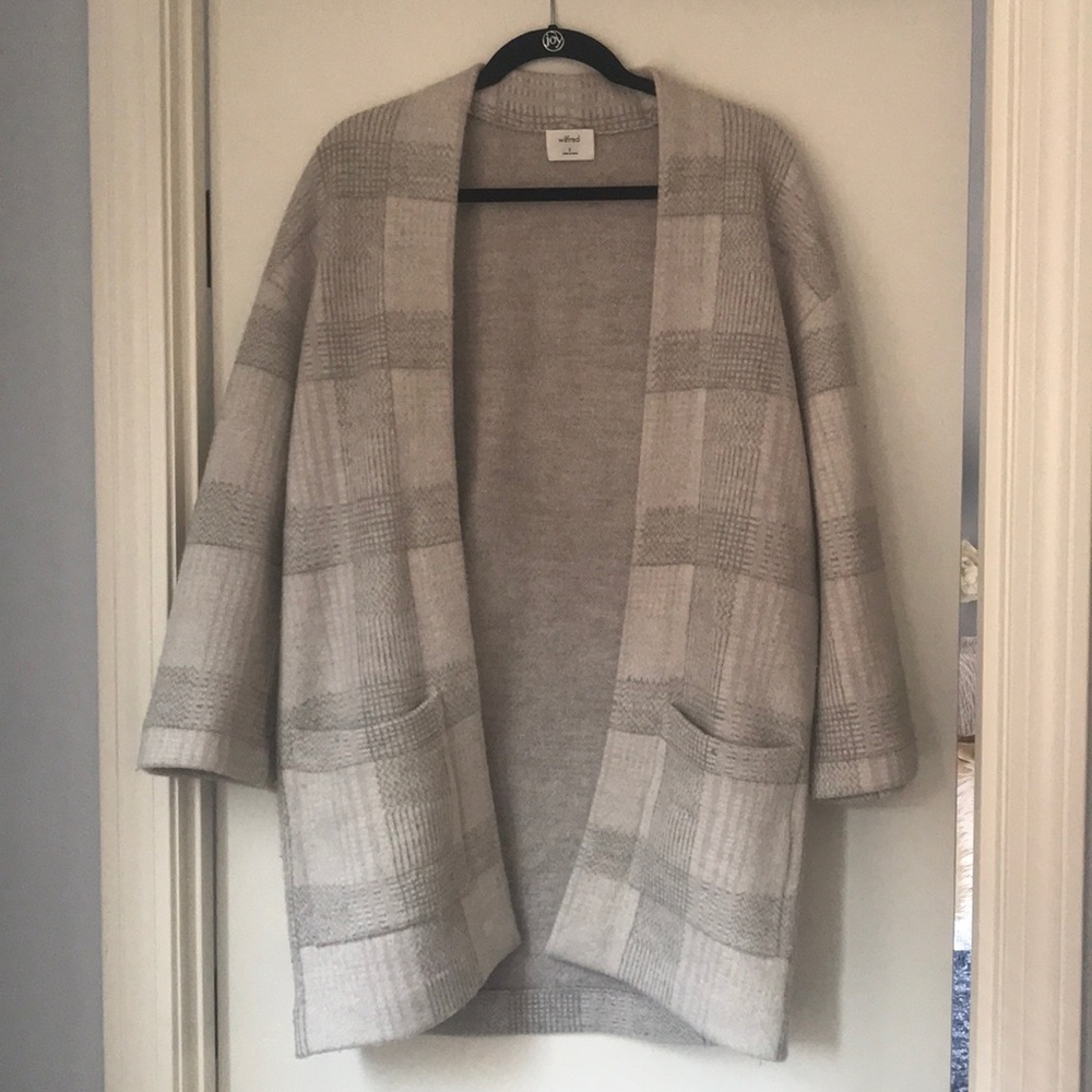 Wool cartigan